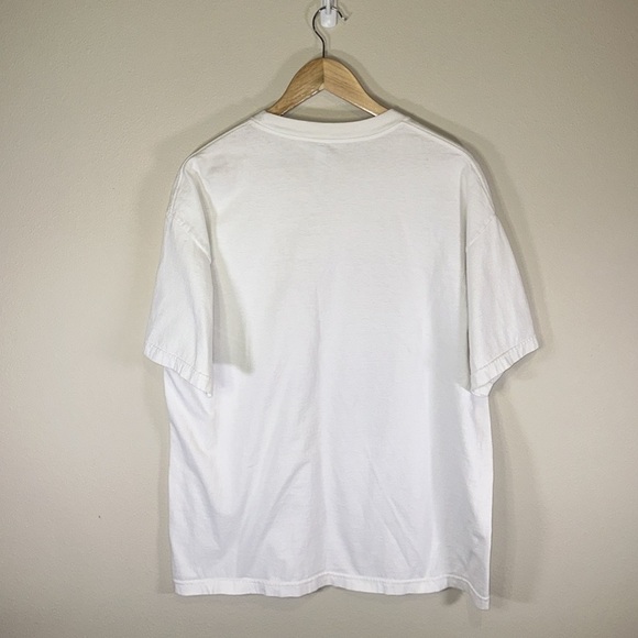 Vintage Short Sleeve Crewneck Tee Shirt Men XL Casual Streetwear - Picture 2 of 5